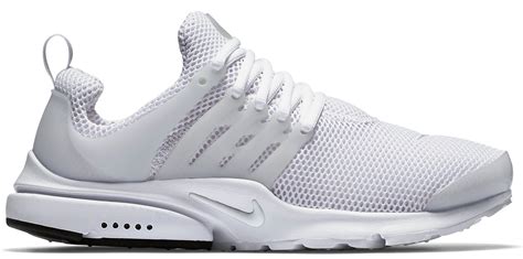 nike air presto wit heren|Nike Air Presto white mesh.